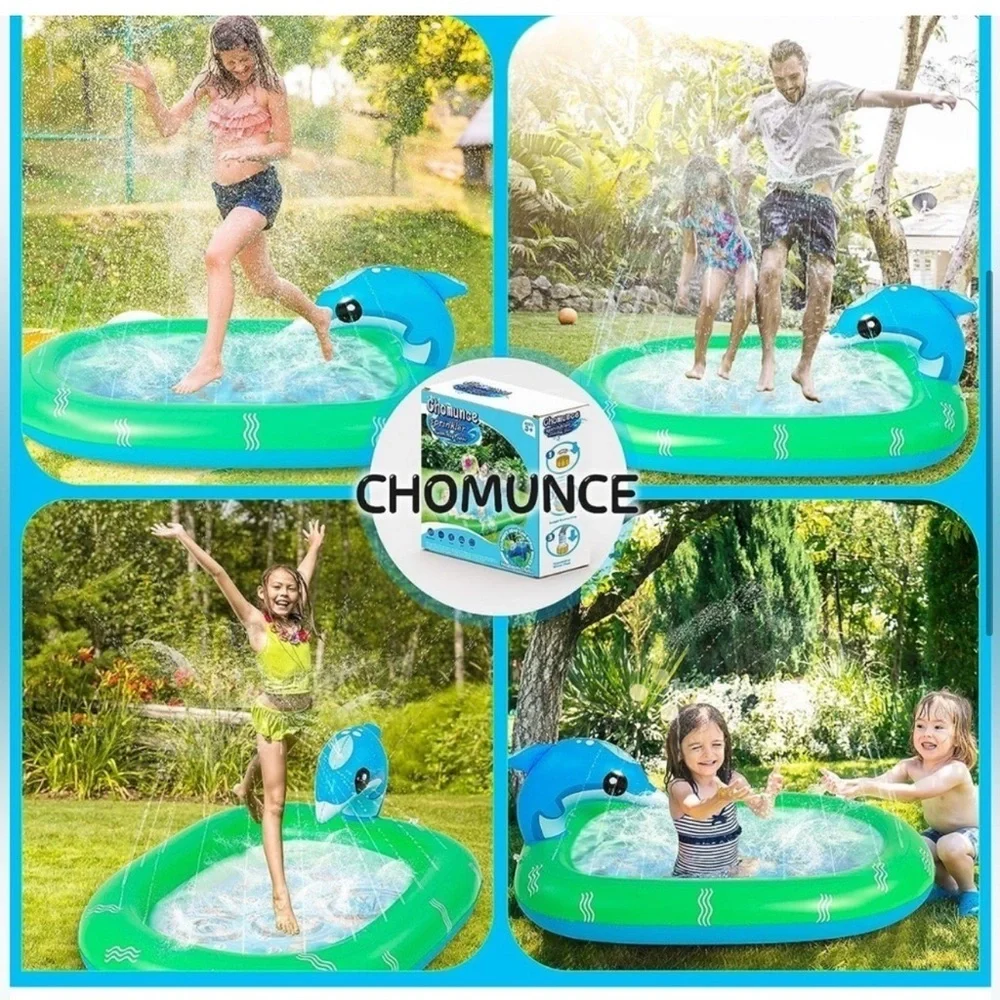Chomunce Dolphin Sprinkler Pool